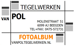 Naar de fotoalbum van van Pol Tegelwerken uit Beegden